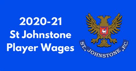 st johnstone players wages